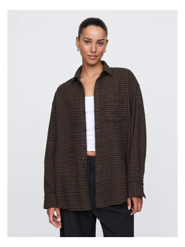 GAP Oversize flannel shirt Big Shirt - Women's