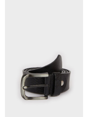 DEFACTO Men's Leather Jean Belt