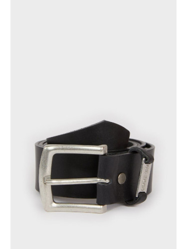 DEFACTO Men's Leather Casual Belt