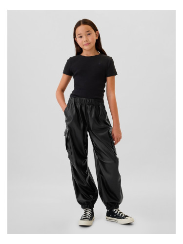 GAP Children's leatherette cargo pants - Girls