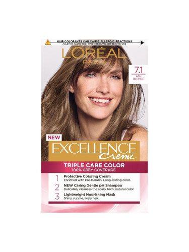 L\'Oréal  EXCELLENCE 7.1 ASH BLOND