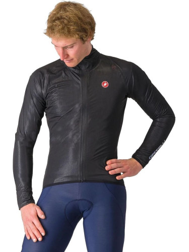 Castelli Squall Shell Яке Light Black/Silver Gray L