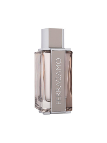 Ferragamo Ferragamo Bright Leather Eau de Toilette за мъже 100 ml увредена кутия