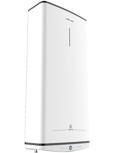Ariston Velis PRO 80 EU Електрически мултипозиционен бойлер, плосък, 80 литра, бял