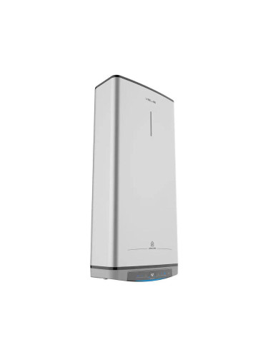 Ariston Velis Tech Wi-Fi 80 L, електрически плосък мултипозиционен бойлер, inox