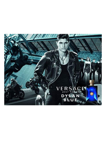 Versace Dylan Blue Комплект за мъже EDT тоалетна вода 50 ml + душ гел 50 ml + афтършейв балсам 50 ml