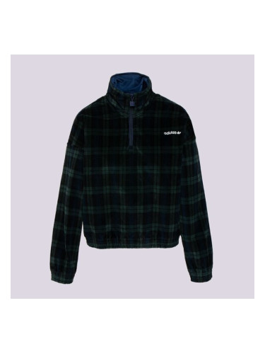 Adidas Суитчър Tartan Half Zip дамски Дрехи Суичъри IX1054 Многоцветен