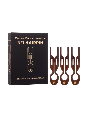 Fiona Franchimon Nº1 Hairpin Щипка за коса за жени Нюанс Brown Комплект