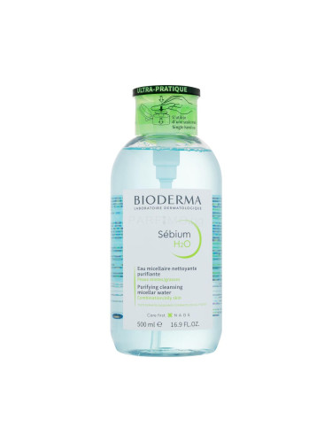 BIODERMA Sébium H2O Мицеларна вода за жени 500 ml