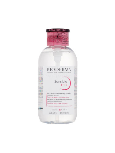 BIODERMA Sensibio H2O Мицеларна вода за жени 500 ml