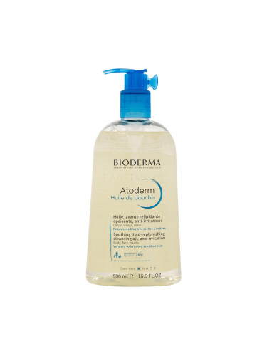 BIODERMA Atoderm Soothing Lipid-Replenishing Cleansing Oil Душ олио 500 ml