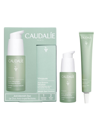 Caudalie Vinopure Anti-blemish Duo подаръчен комплект против несъвършенства на кожата 2 бр.