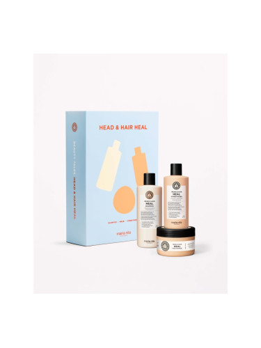 Maria Nila Head & Hair Heal Holiday Box подаръчен комплект за увредена и крехка коса