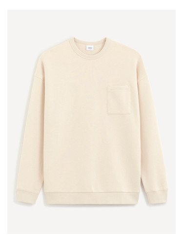 Celio Besweatbox Sweatshirt Bezhov