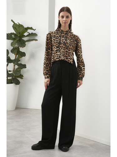 Дамски суичър. Trendyol Leopard