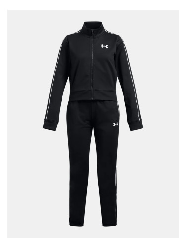 Under Armour Icon Knit Crop Tracksuit Girl's Set