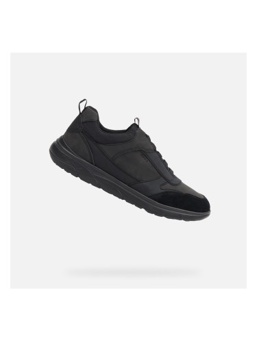 Black men's sneakers Geox Portello - Men's