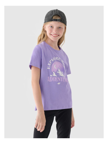 Girls' T-shirt 4F