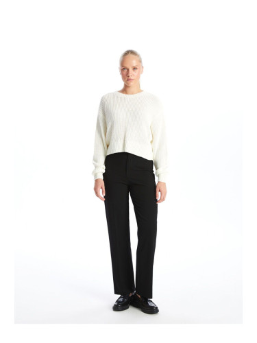 LC Waikiki Lcw Women's Standard Fit Plain Trousers