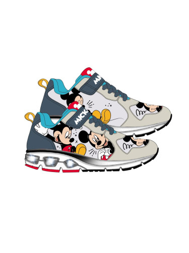 SPORTY SHOES TPR SOLE WITH LIGHTS MICKEY