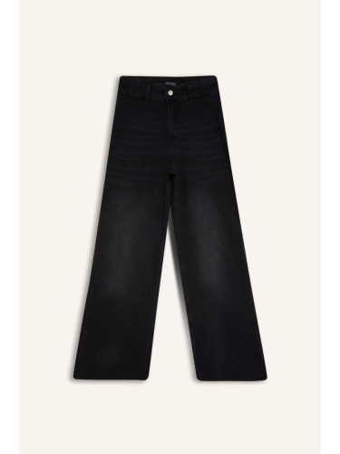 DEFACTO Culotte High Waist Long Jeans