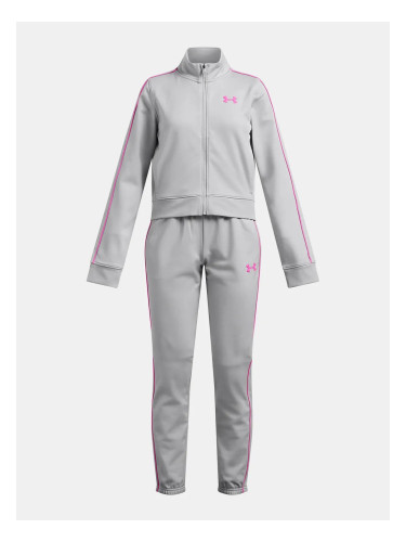 Under Armour Icon Knit Crop Tracksuit Girl's Set