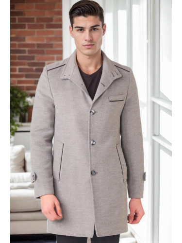 PLT8391 DEWBERRY MEN'S COAT-GREY-2