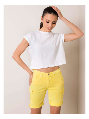 Shorts-D60027T62071Z-light yellow