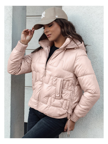 Дамско ватирано яке FASHWARM с качулка