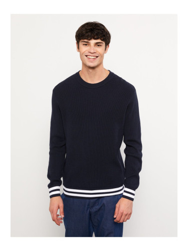 LC Waikiki Crew Neck Long Sleeve Men's Knitwear Sweater