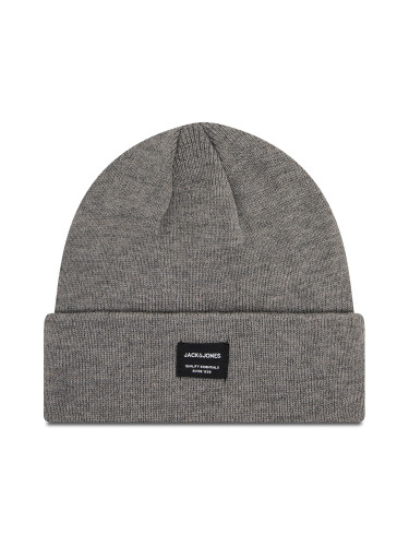 Шапка Jack&Jones Jacdna Beanie Noss 12092815 Сив