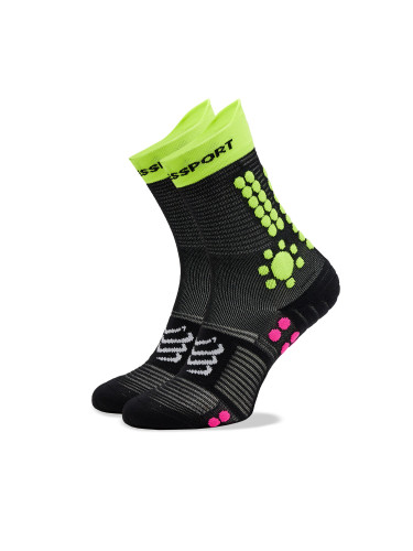 Дълги чорапи unisex Compressport Pro Racing V4.0 Trail XU00048B Черен