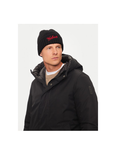 Шапка Woolrich CFWOAC0288MRUF0428 Черен