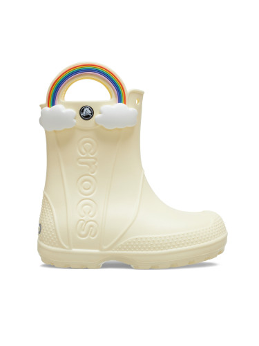 Гумени ботуши Crocs Handle It Rainbow Rain Boot Kids 210026 Жълт