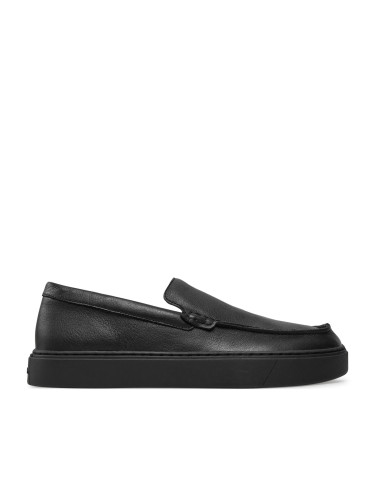 Обувки Calvin Klein Moccasin Lth HM0HM01793 Черен