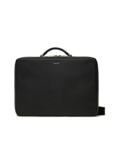 Чанта за лаптоп Calvin Klein Ck Sleek Laptop Bag K50K512738 Черен