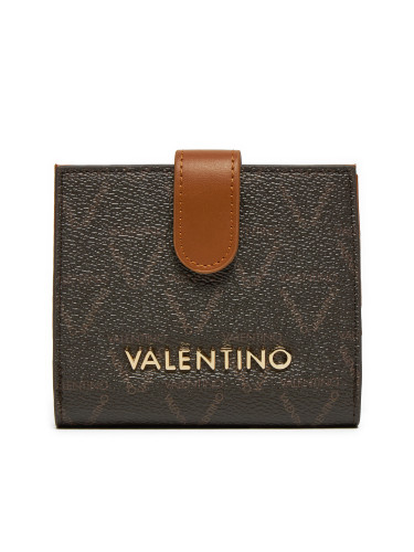 Малък дамски портфейл Valentino Lady Re VPS8GT215 Кафяв