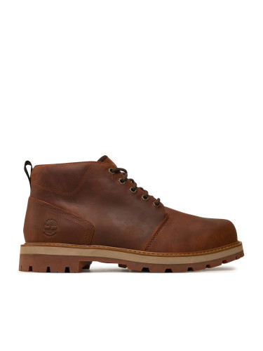 Зимни обувки Timberland BRITTON ROAD MID CHUKKA WP TB0A69TWEM61 Кафяв