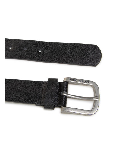 Мъжки колан Jack&Jones Jacharry Belt Noos 12120697 Черен