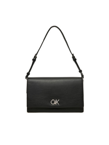 Дамска чанта Calvin Klein Ck Elongated Shoulder Bag K60K612807 Черен