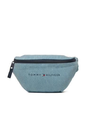 Чанта за кръст Tommy Hilfiger Th Essential Denim Bumbag AU0AU01976 Син