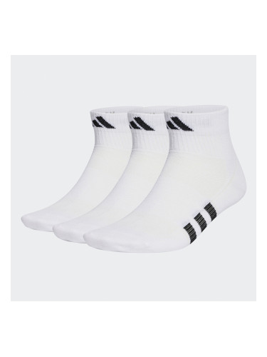 Дълги чорапи unisex adidas Performance Light Mid-Cut Socks 3 Pairs HT3445 Бял