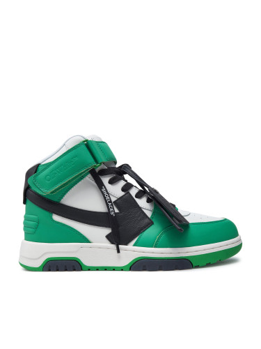 Сникърси Off-White OMIA259S23LEA0015510 Зелен