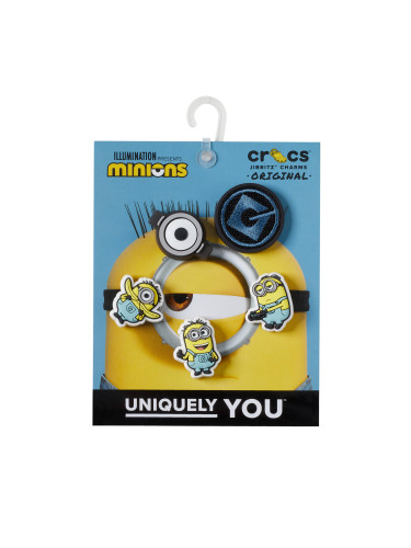 Декорация за обувки Crocs Jibbitz Minions 5pck 10012725 Цветен