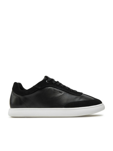 Сникърси Calvin Klein Cupsole Lace Up - Lth Sue Mix HW0HW02435 Черен