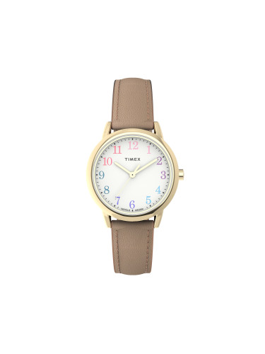 Часовник Timex Easy Reader Classic TIMEX-TW2W32400 Бежов