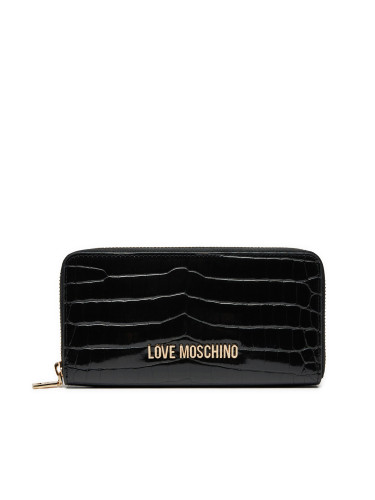 Голям дамски портфейл LOVE MOSCHINO JC5700PP0LKJ0000 Черен