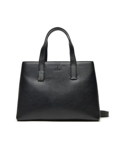 Дамска чанта Calvin Klein Ck Plaque Small Tote K60K612781 Черен