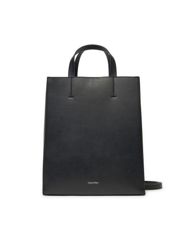 Дамска чанта Calvin Klein Line Lthr Mini Tote 32 LV04F3002G Черен