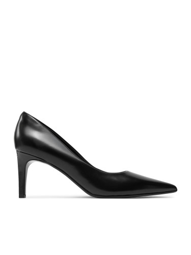 Обувки на ток Calvin Klein Heel Pump 70 - Brush L HW0HW02446 Черен